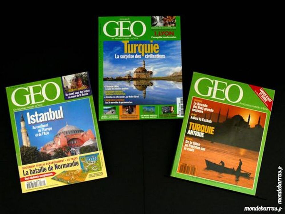 TURQUIE - g&eacute;o - ISTANBUL Livres et BD