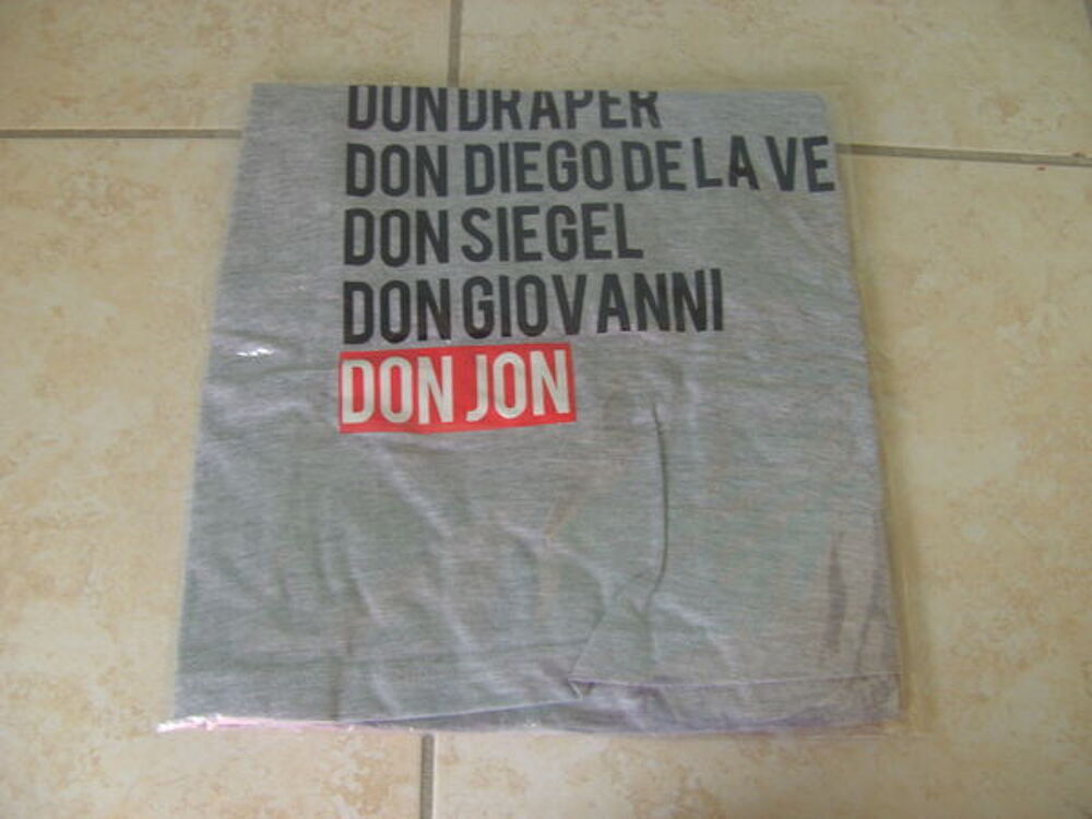 Tee-shirt gris Don Jon de la marque Kulte (Neuf) Vtements