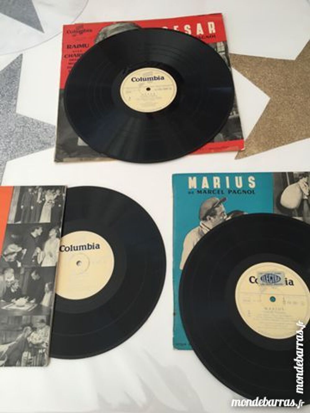 Vinyls anciens trilogie pagnol marius fanny cesar CD et vinyles