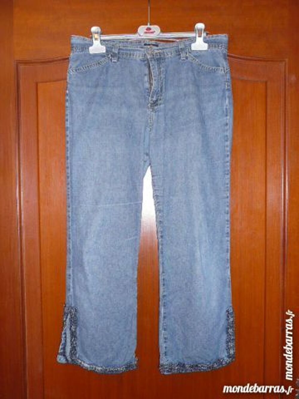 PANTACOURT JEANS NAF NAF T40 Vêtements