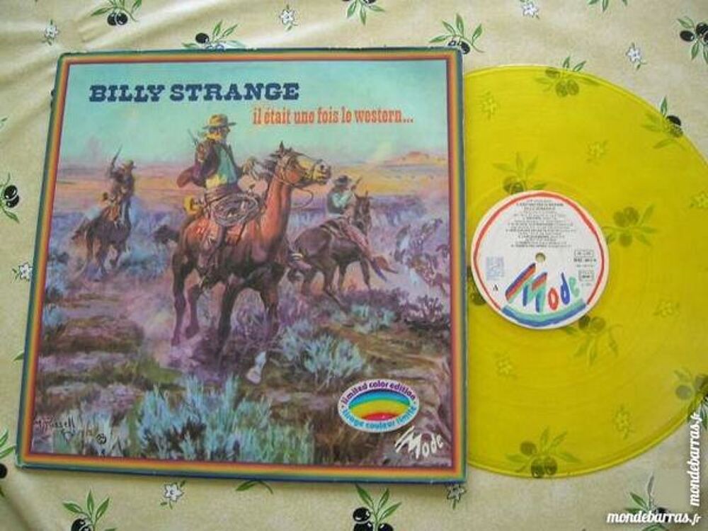 33 TOURS BILLY STRANGE Western - Vinyl JAUNE CD et vinyles