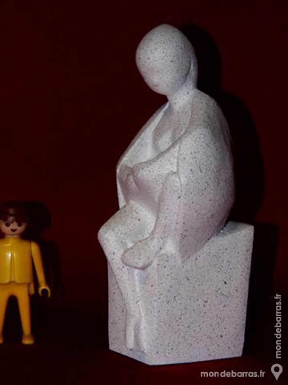 Statue buste personnage pierre buste modernisme Décoration