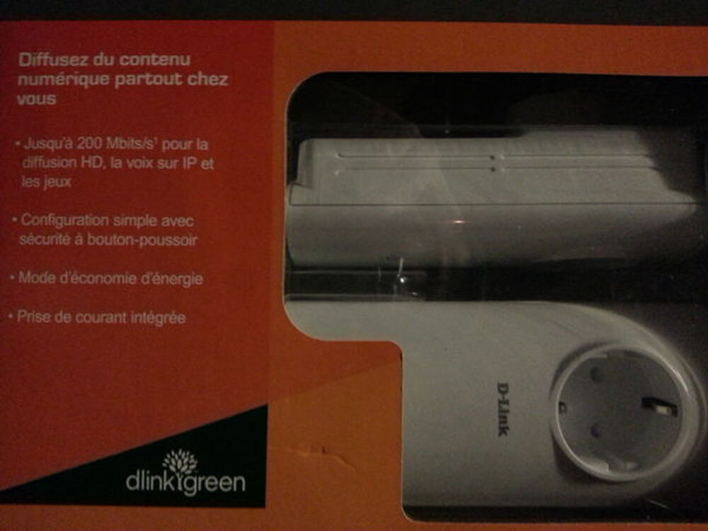 2 Adaptateurs CPL D-Link 200 Mbits/s Matériel informatique