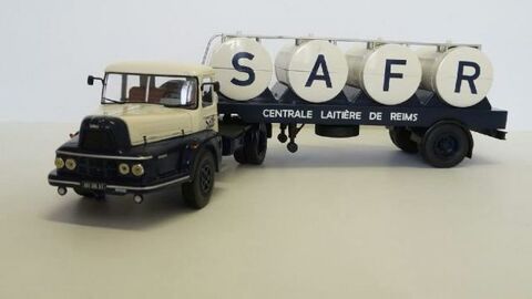 Unic ZU 102 T + semi-remorque citerne � lait 32 Follainville-Dennemont (78)