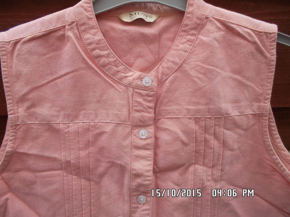 CHEMISIER DEBARDEUR SAUMON*JUSTE 2E*KIKI60230 Vêtements