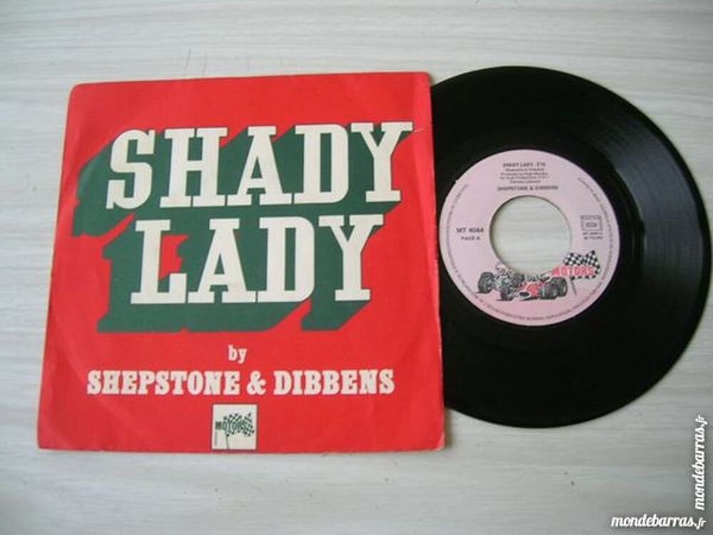 45 TOURS SHEPSTONE &amp; DIBBENS Shady lady CD et vinyles