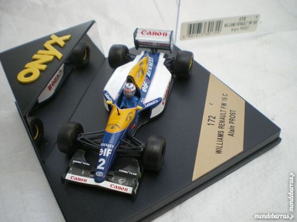 F1 Williams Fw15c A Prost 1993 Onyx 1/43 Neuf Jeux / jouets