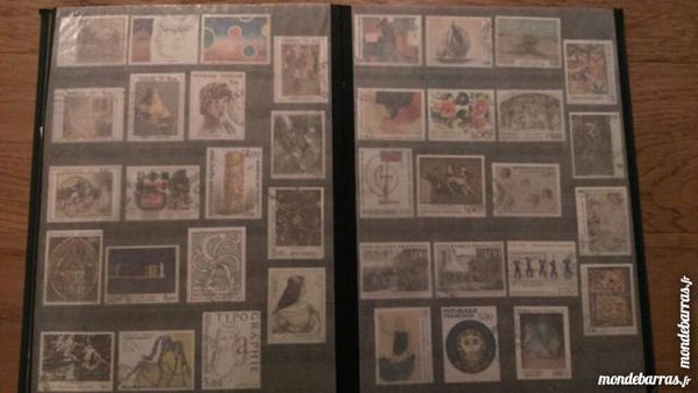 105 grands timbres de France diff&eacute;rents 