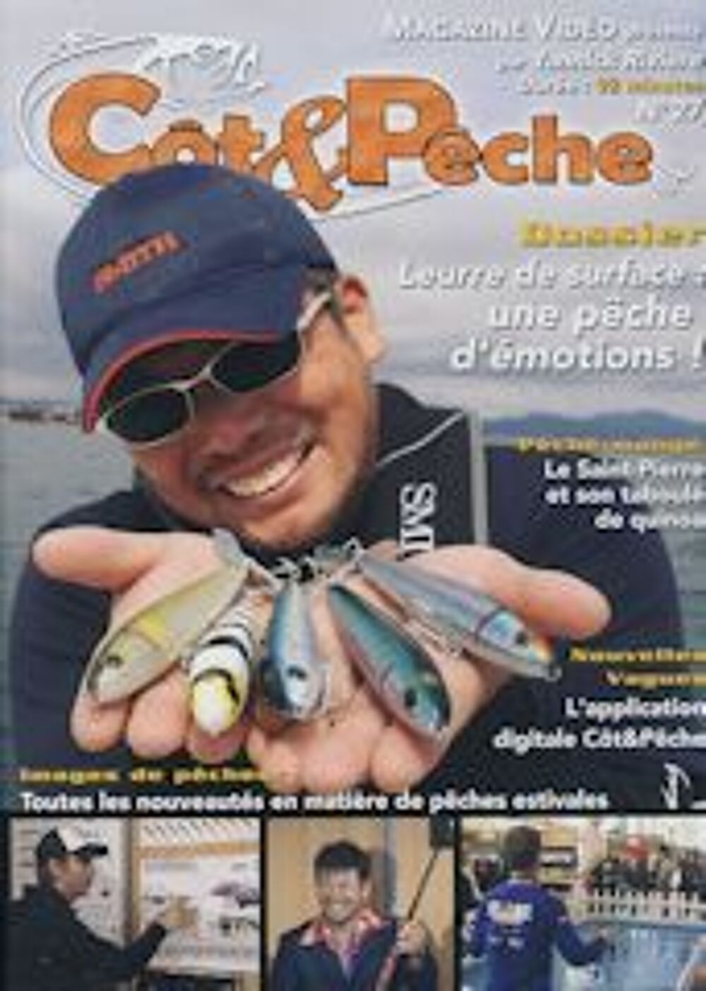 DVD de p&ecirc;che sportive en mer "C&ocirc;t&eacute; P&ecirc;che" DVD et blu-ray