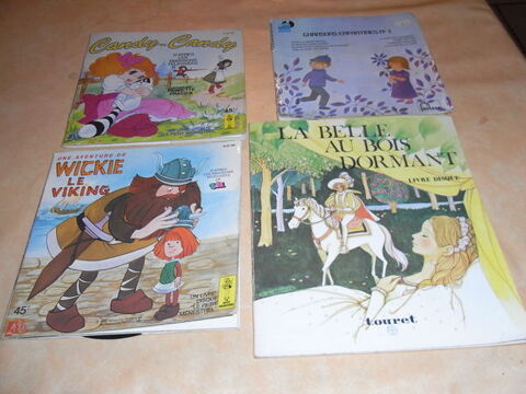 livres disques 45T pour enfants 4 Le Teilleul (50)