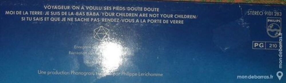 2 vinyls 33 tours Catherine Le Forestier CD et vinyles
