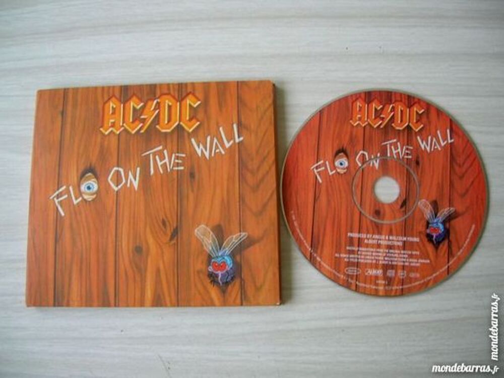 CD ACDC Fly on the wall CD et vinyles
