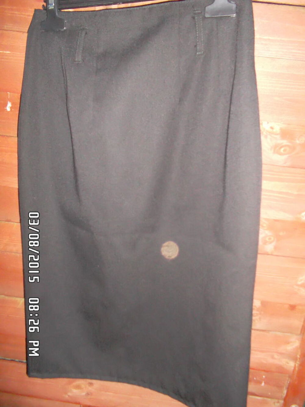 JUPE NOIR BOUTONNEE PIMKIE*JUSTE 2E*KIKI60230 Vêtements