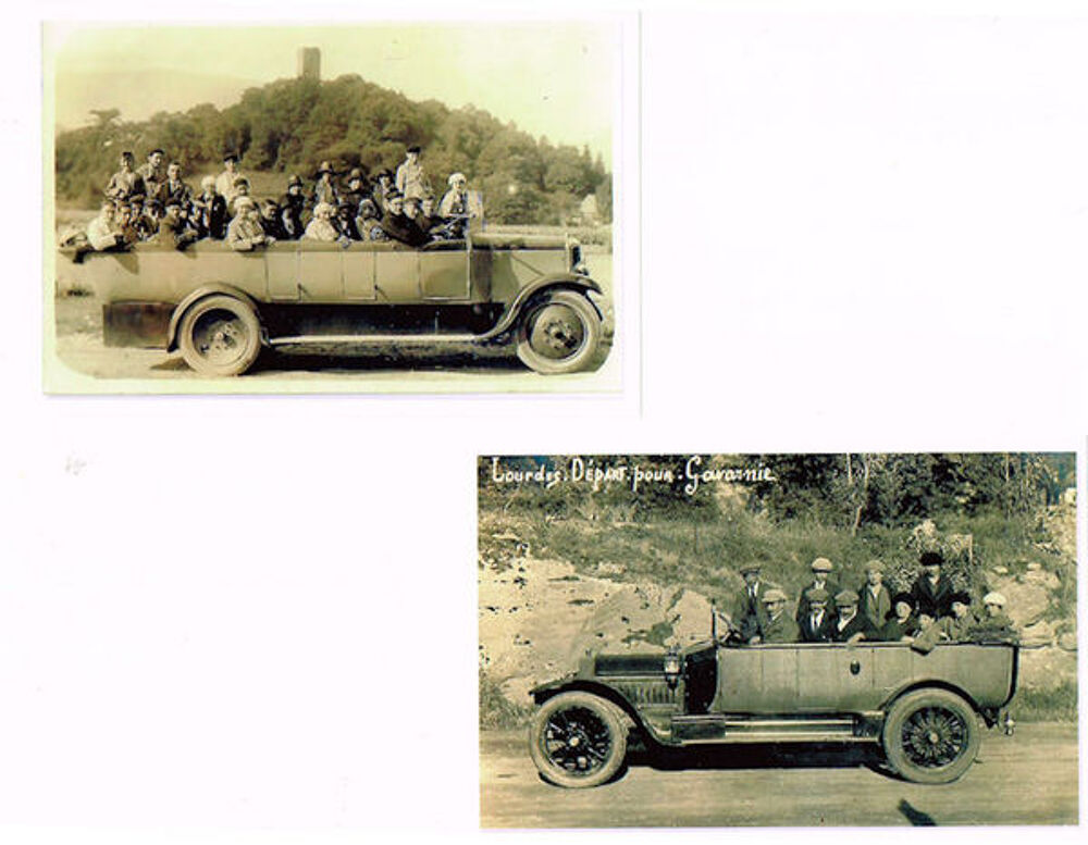 Photos autocars d' apr&egrave;s carte postales 1910 Photos/Video/TV