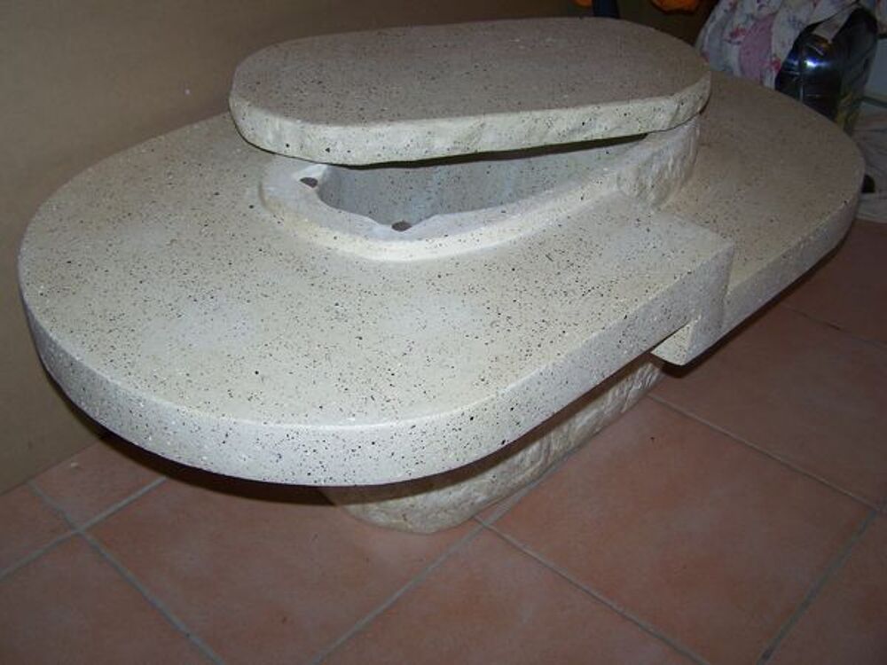 Table Basse en Pierre Meubles