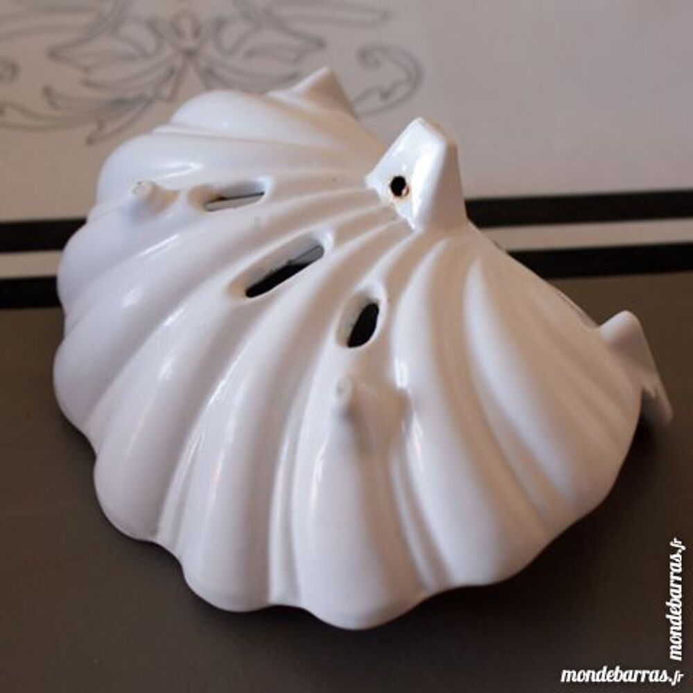 Porte savon blanc en fonte Cuisine