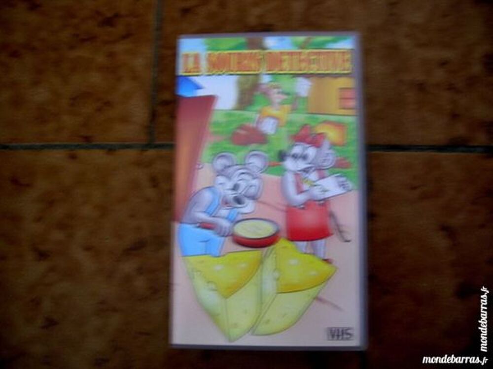 K7 VIDEO LA SOURIS DETECTIVE - vhs DESSIN ANIME DVD et blu-ray