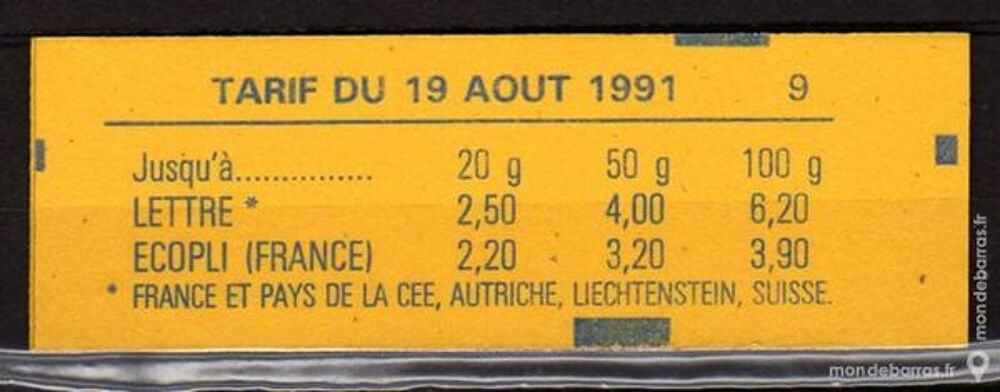 Carnet 2715-C2 NEUF** Non ouvert 