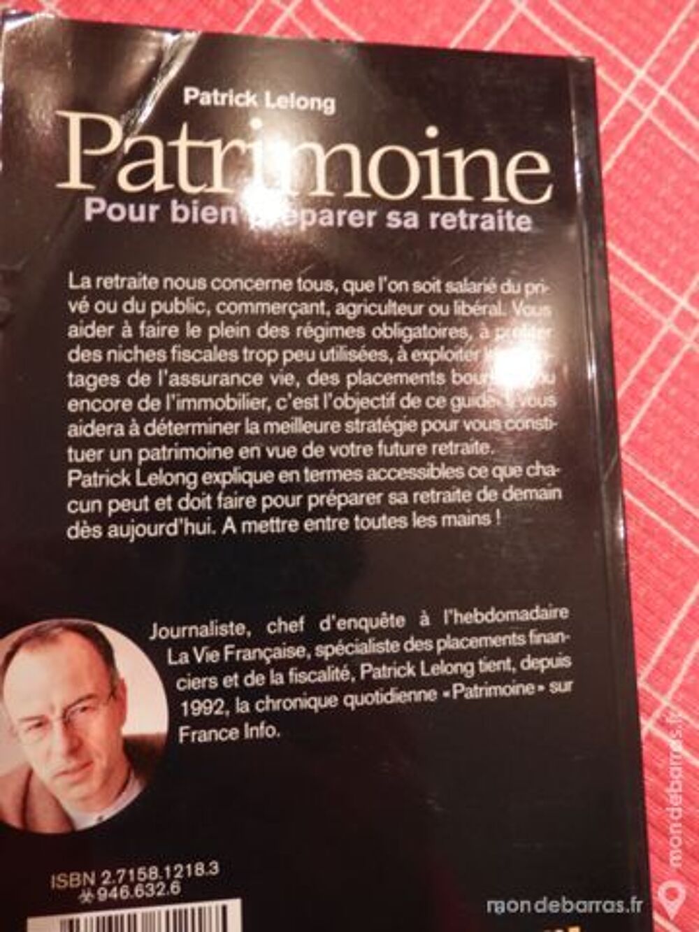 Patrimoine pour pr&eacute;parer la retraite Livres et BD