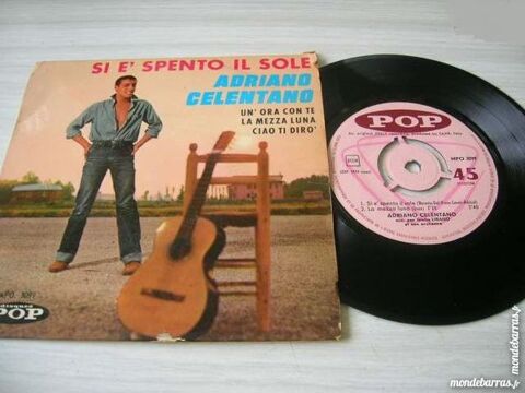45 TOURS EP ADRIANO CELENTANO Si e'spento il sole 14 Nantes (44)