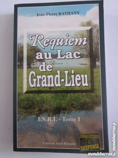 REQUIEM AU LAC DE GRAND LIEU INRI T1 POLICIER BARG 4 Brest (29)