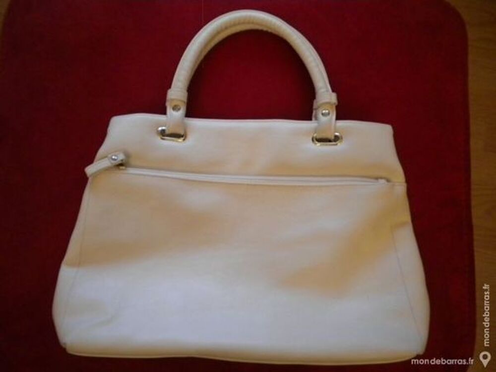 SAC FEMME blanc Maroquinerie