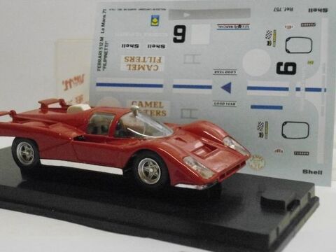 Ferrari 512 M (N°6) classée 21ème Le Mans 1971 22 Follainville-Dennemont (78)