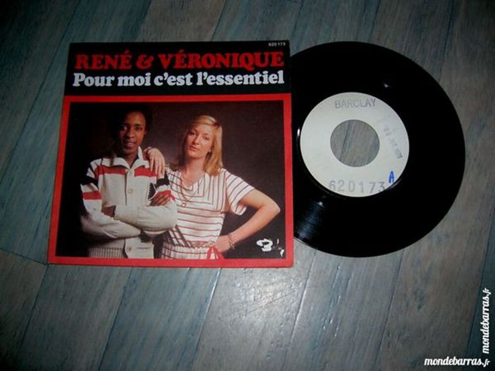 45 TRS RENE &amp; VERONIQUE Pour moi c'est l'essentiel - TEST CD et vinyles
