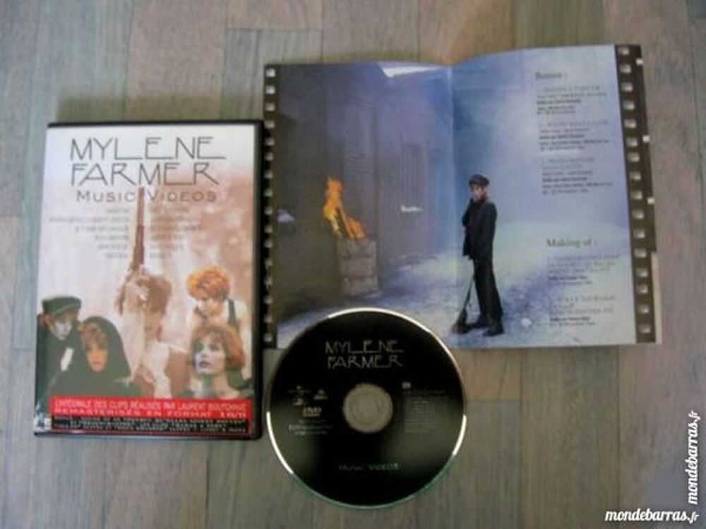DVD MYLENE FARMER Music Videos N&deg;1 LES CLIPS DVD et blu-ray