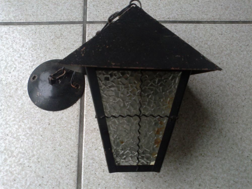 Petite lampe d'entr&eacute;e vintage Décoration