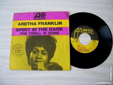 45 TOURS ARETHA FRANKLIN Spirit in the dark 14 Nantes (44)