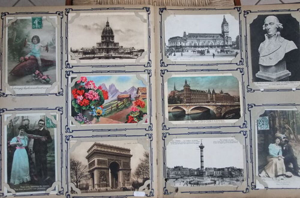 Album cartes postales d&eacute;but 20 si&egrave;cle 