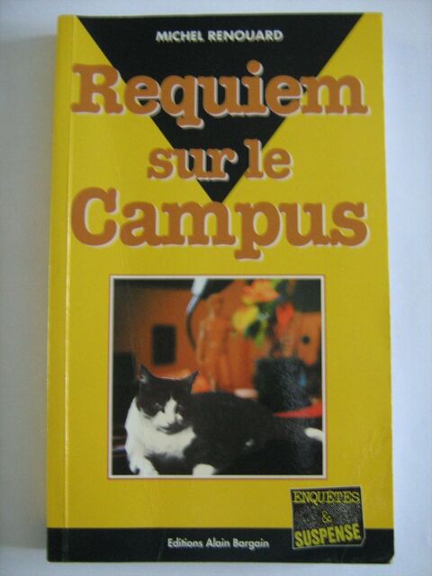 REQUIEM SUR LE CAMPUS  policier  BARGAIN 3 Brest (29)