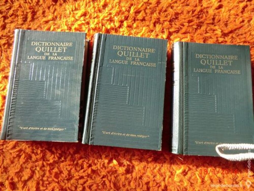 Dictionnaire QUILLET Livres et BD