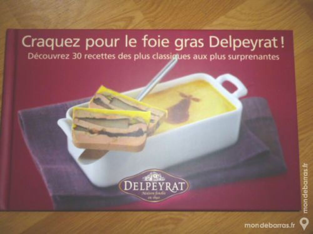 Livre de cuisine Foie gras Livres et BD