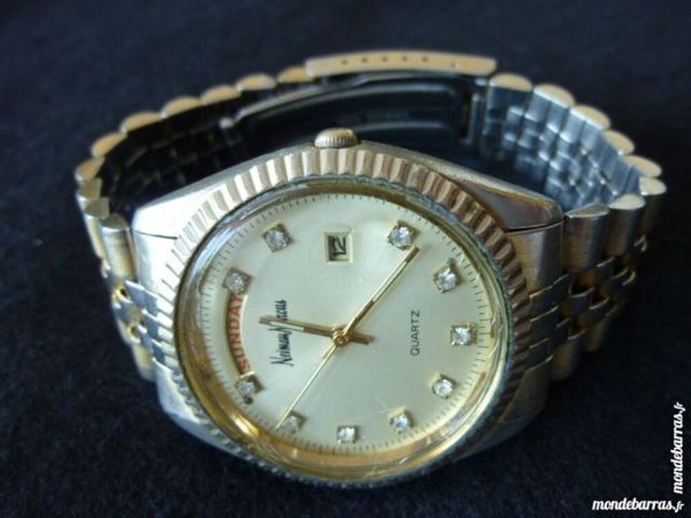 NEIMAN MARCUS pr&eacute;sidentielle montre homme DIV0209 Bijoux et montres