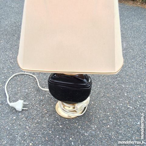 lampe chevet noire et or 9 Le Plessis-Robinson (92)