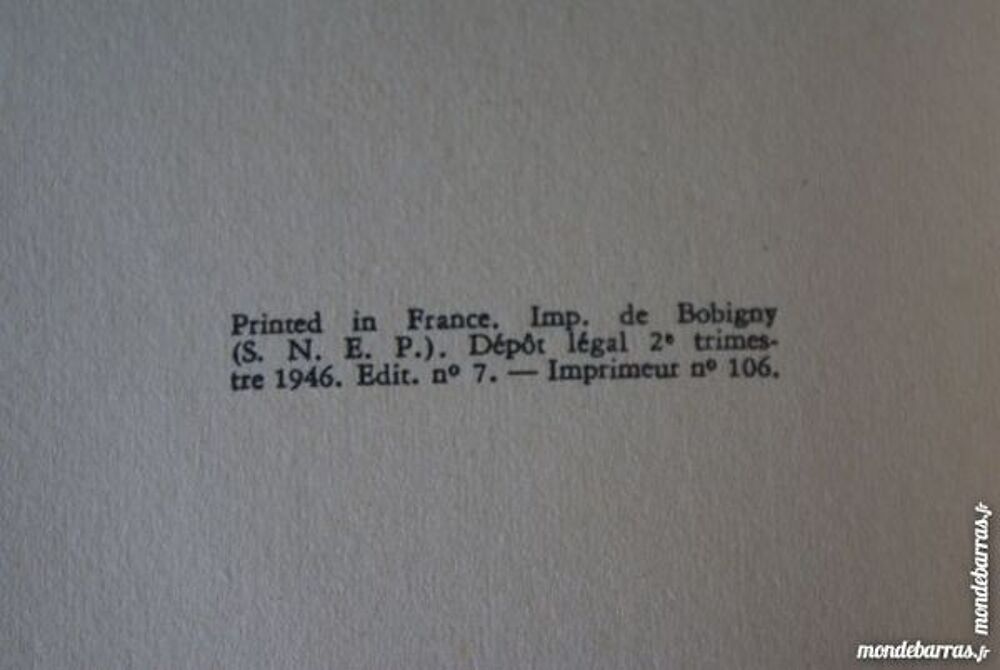 livre ancien Livres et BD