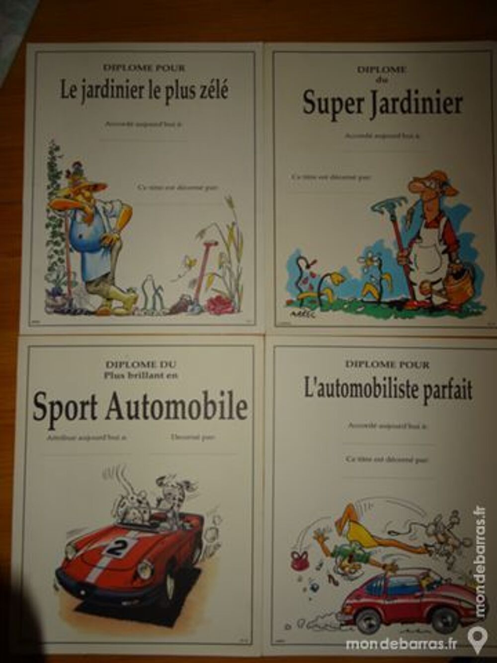 dilp&ocirc;mes neufs tout genre Livres et BD