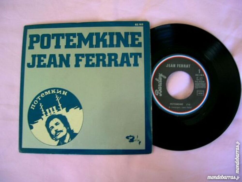 45 TOURS JEAN FERRAT Potemkine CD et vinyles