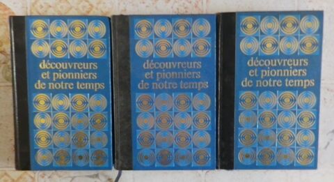 DECOUVREURS ET PIONNIERS DE NOTRE TEMPS VOL 1 2 ET 3 8 Attainville (95)