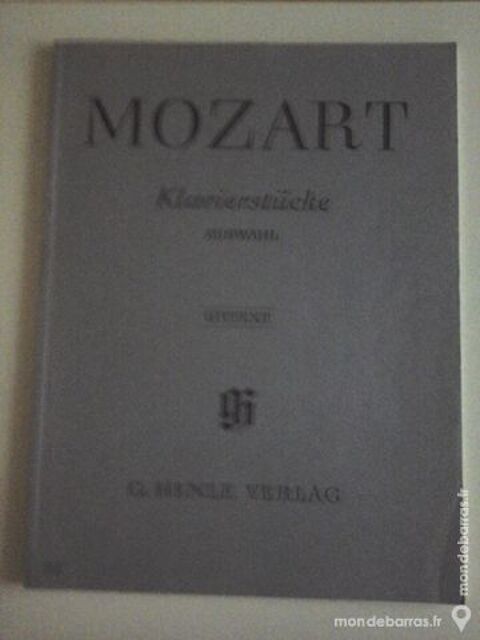 PIECES POUR PIANO-MOZART frais de port inclus 16 Albi (81)