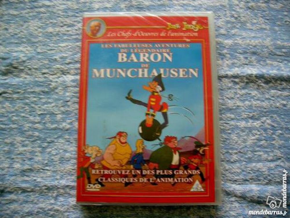 DVD BARON DE MUNCHAUSEN Les fabuleuses aventures DVD et blu-ray