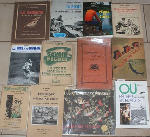 12 livres sur la pêche bas prix 99 Montcy-Notre-Dame (08)