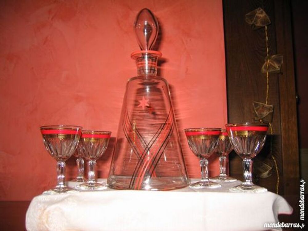 Service &agrave; liqueur blanc / rouge /bordeaux Cuisine