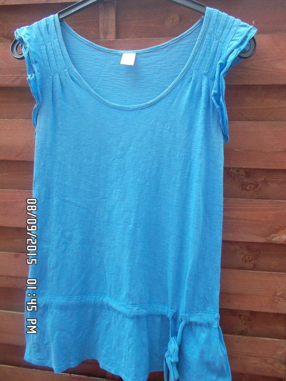 HAUT BLEU CAMAIEU*JUSTE 2E*KIKI60230 Vêtements