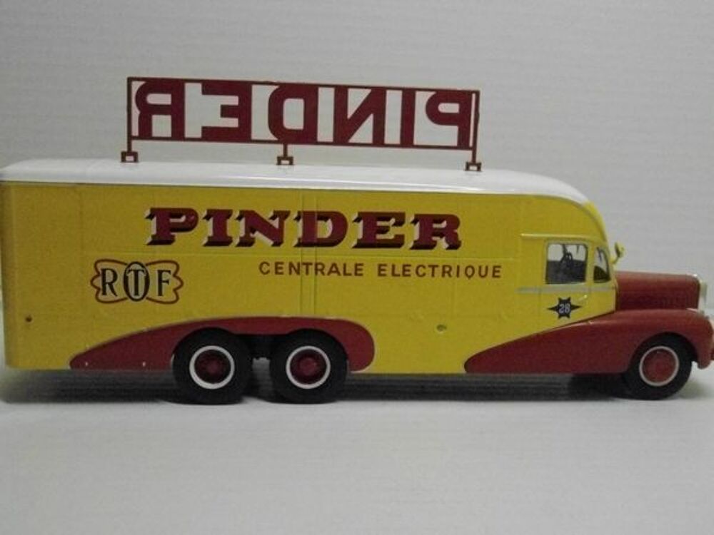 Camion Bernard centrale &eacute;l&eacute;ctrique Pinder 