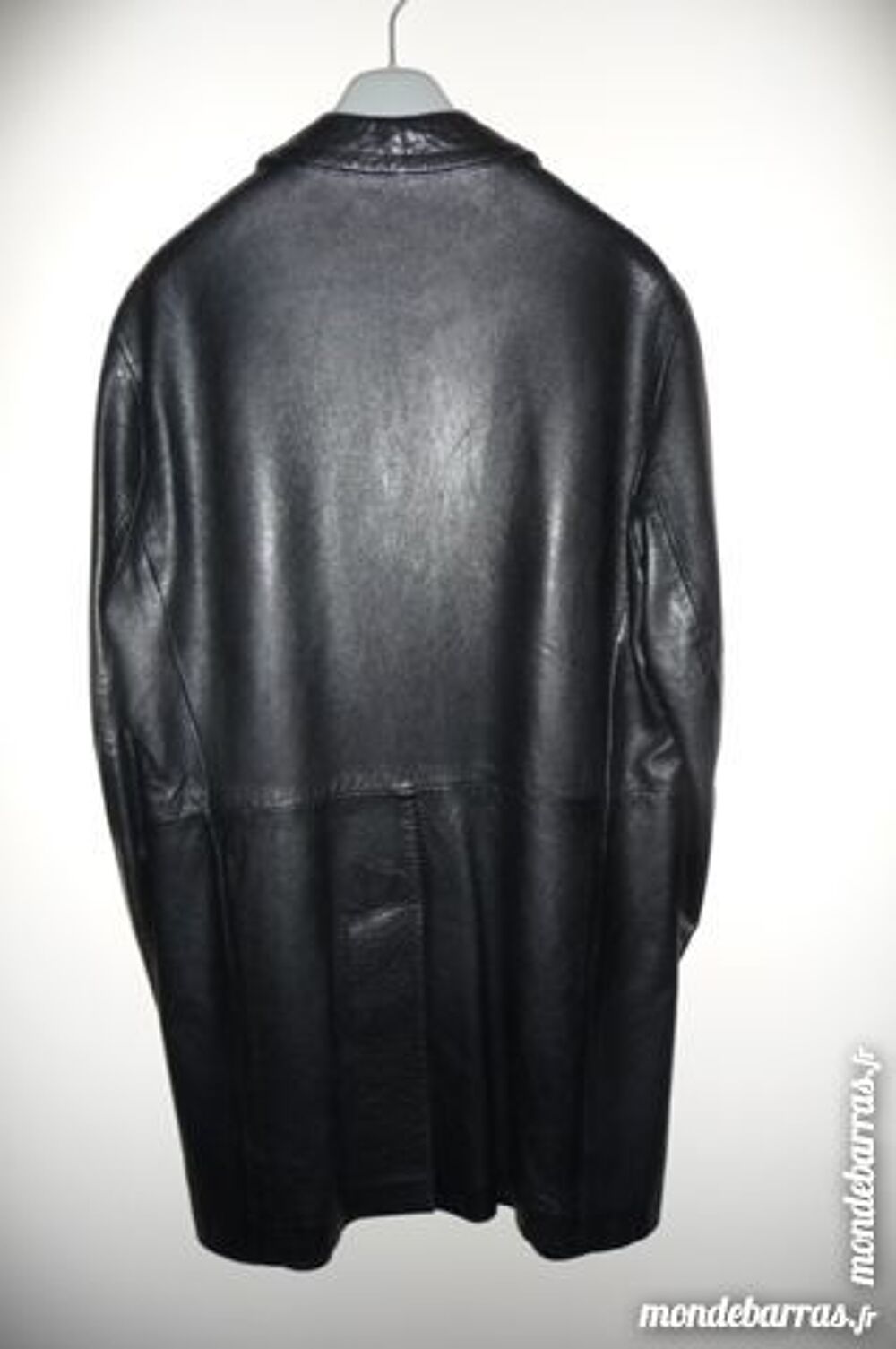 manteau en cuir homme Vêtements