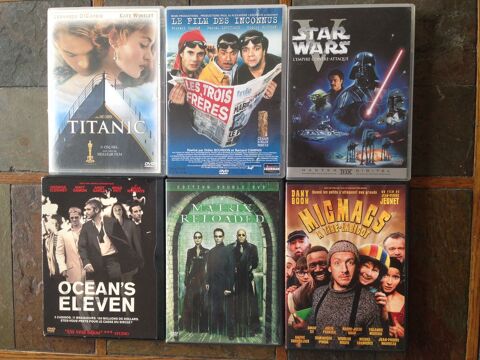 lot de 6 DVD populaires 20 Sarcelles (95)