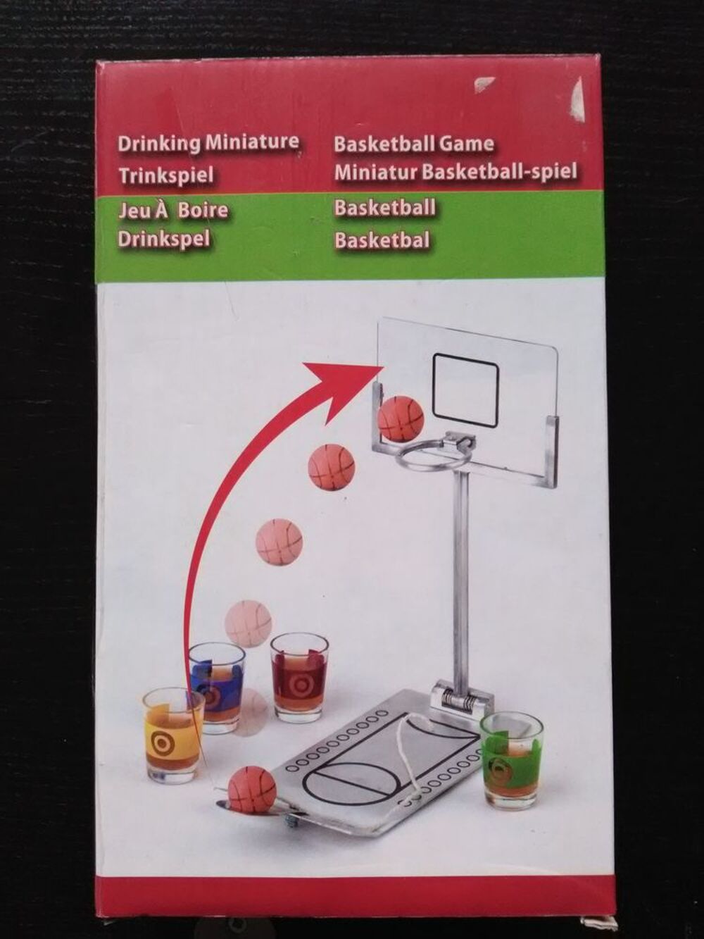 Jeu de boisson mini basket Jeux / jouets